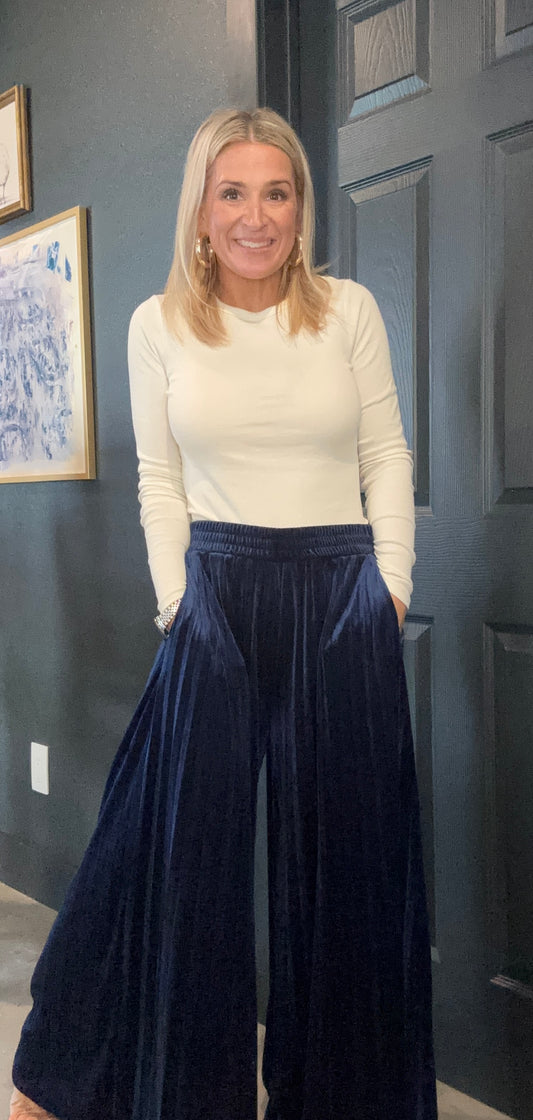Lydia Pleated Pants- FINAL SALE