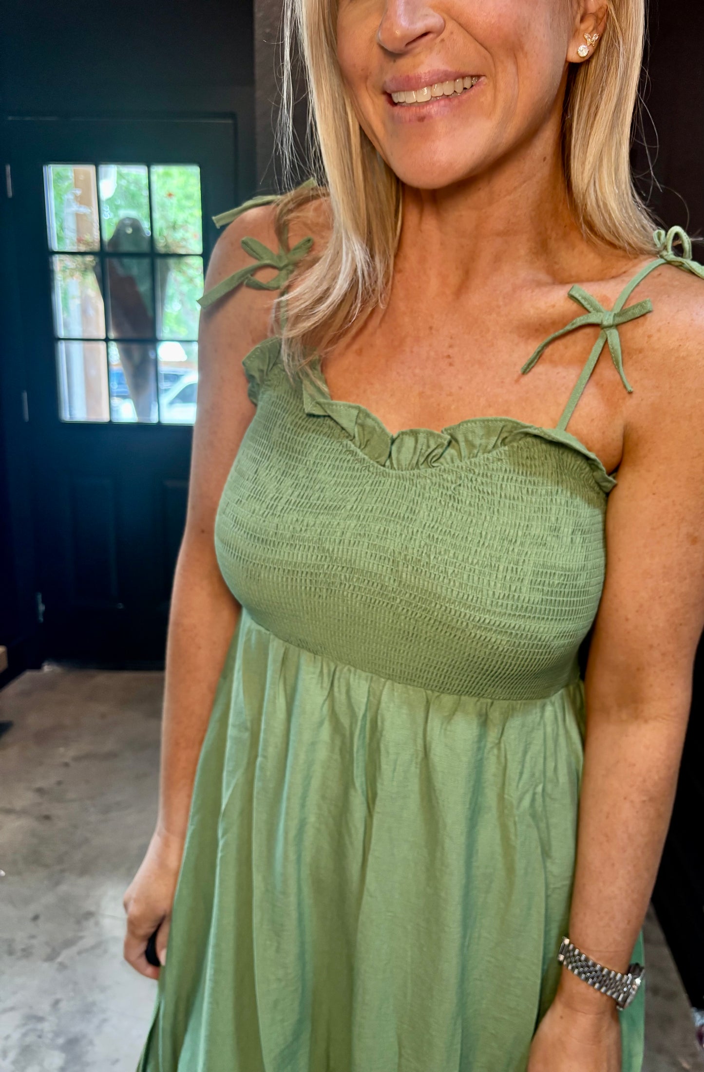 Sweetheart Midi Dress- FINAL SALE