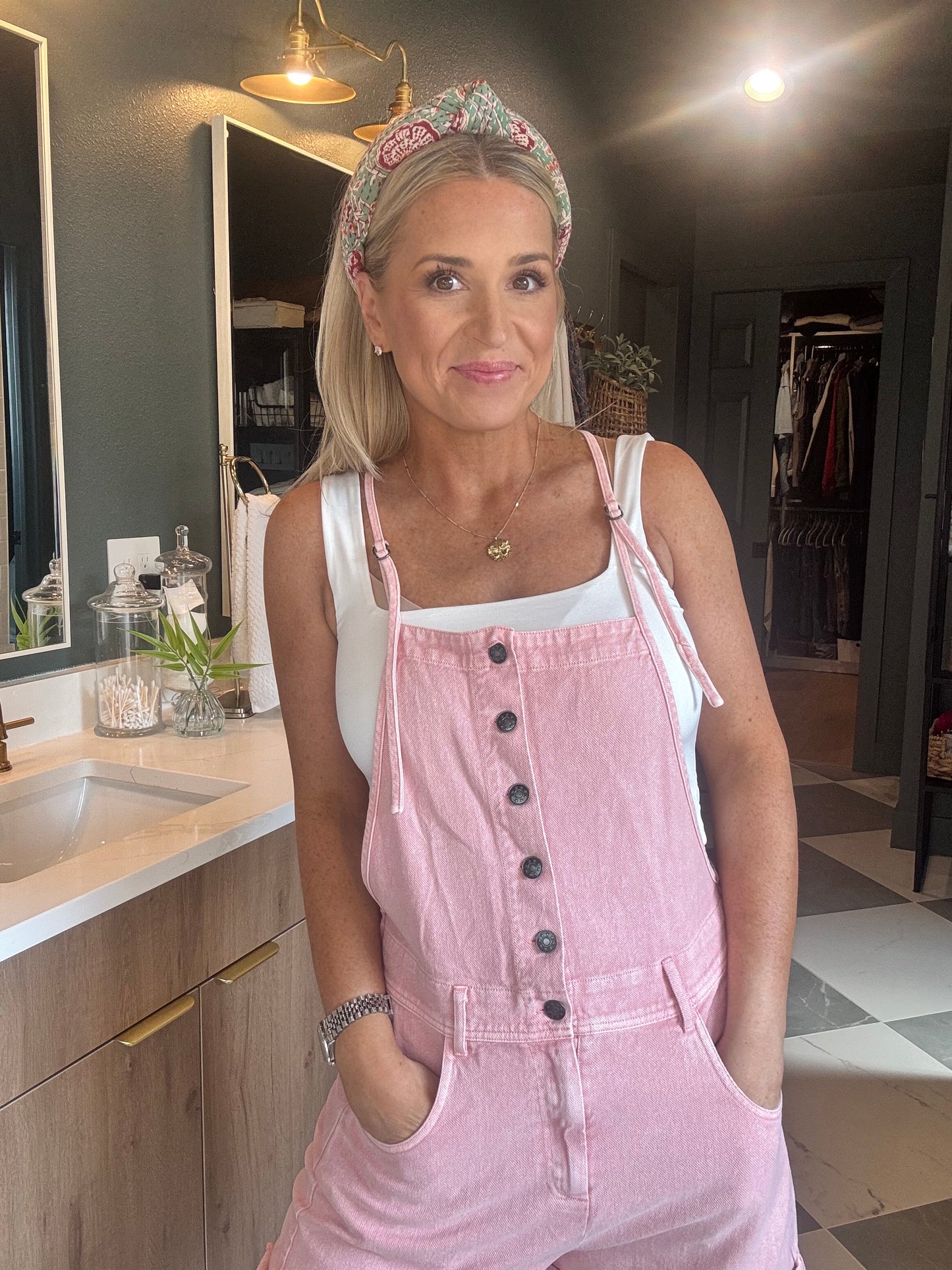 Strawberry Eva Romper- FINAL SALE