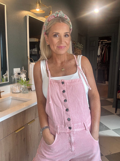 Strawberry Eva Romper- FINAL SALE