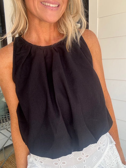 Bubble Hem Top- FINAL SALE