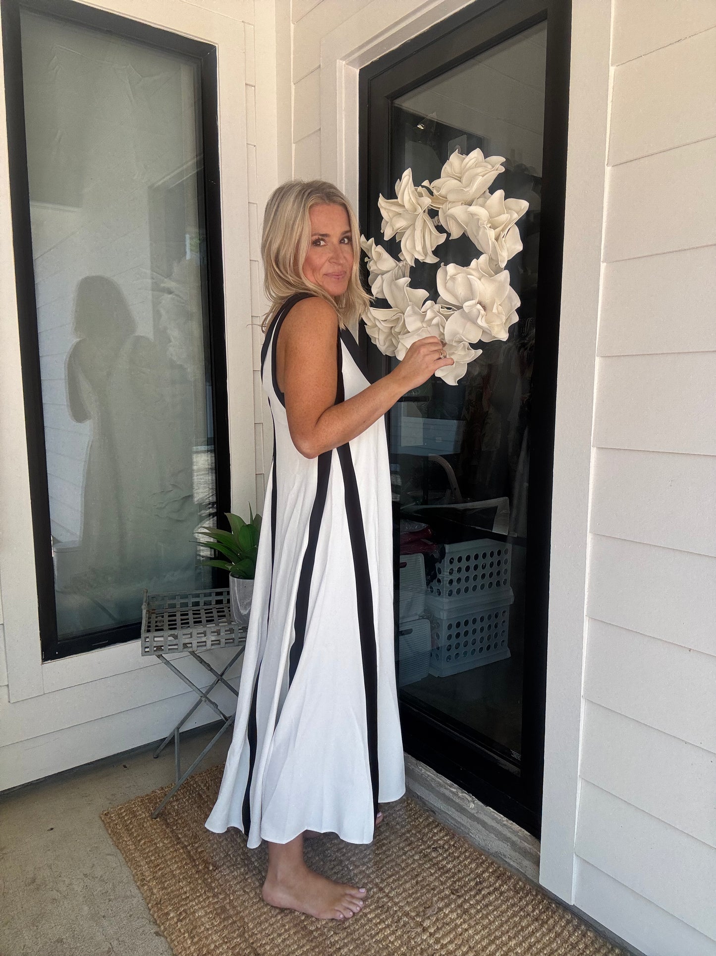 Shadow & Light Maxi Dress