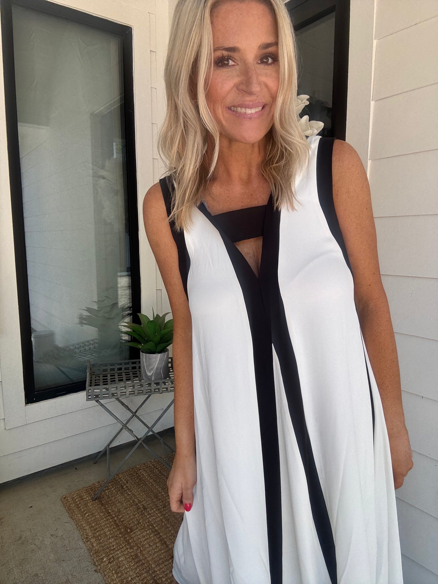 Shadow & Light Maxi Dress