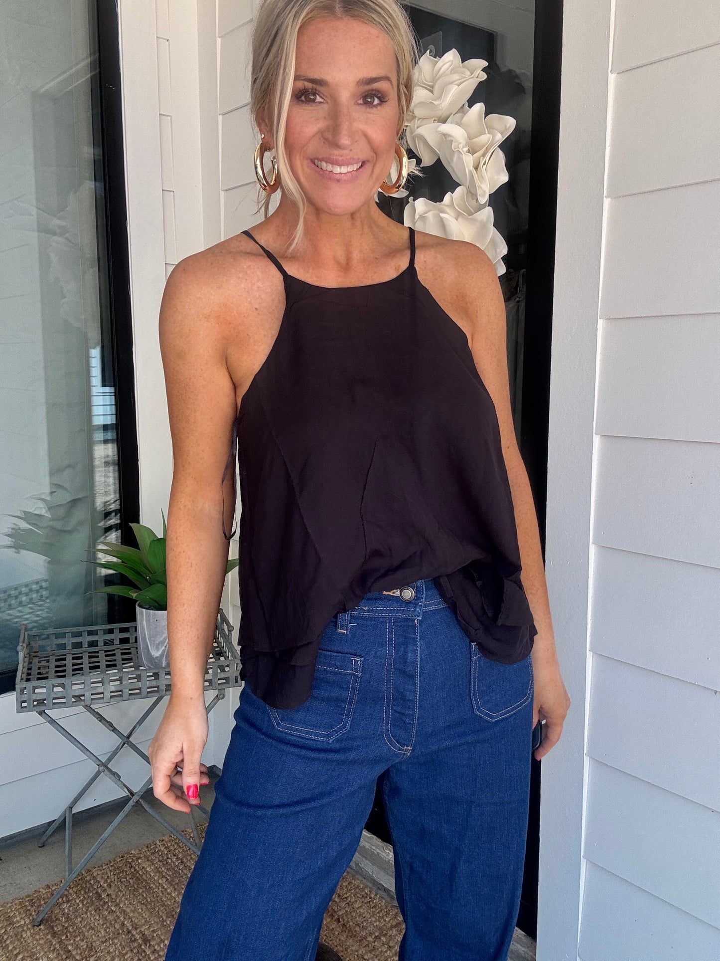 Bobbi Halter Top- FINAL SALE