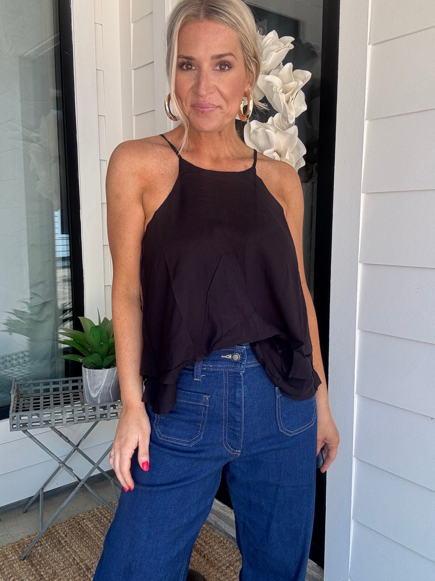 Bobbi Halter Top- FINAL SALE
