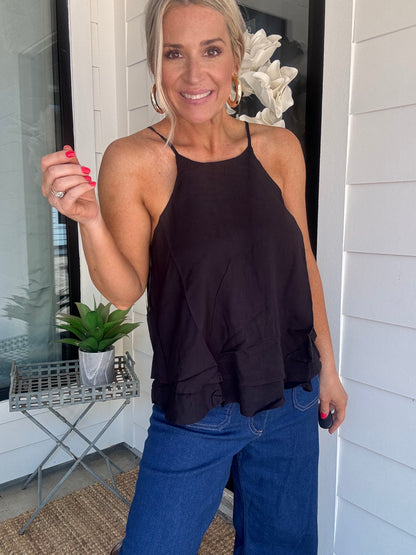 Bobbi Halter Top- FINAL SALE