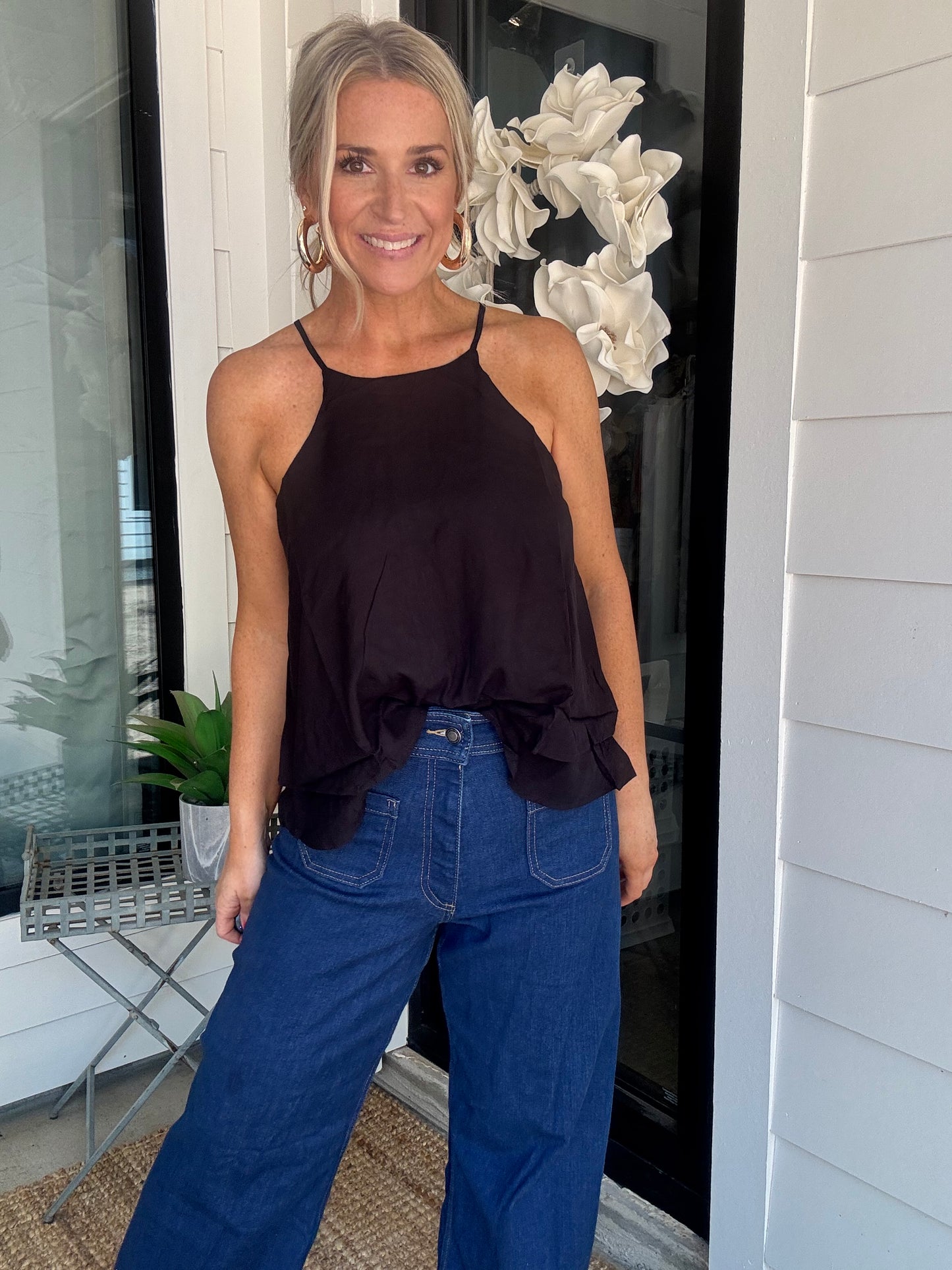 Bobbi Halter Top- FINAL SALE