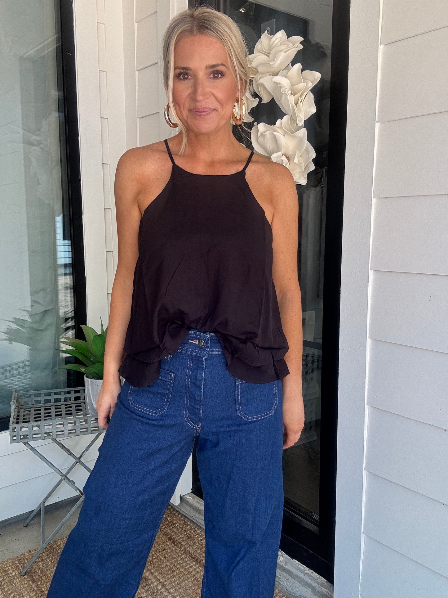 Bobbi Halter Top- FINAL SALE