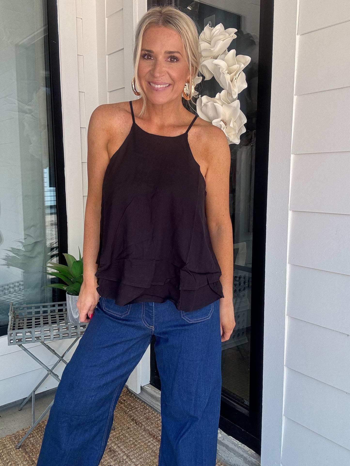 Bobbi Halter Top- FINAL SALE