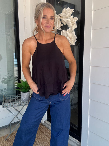 Bobbi Halter Top- FINAL SALE