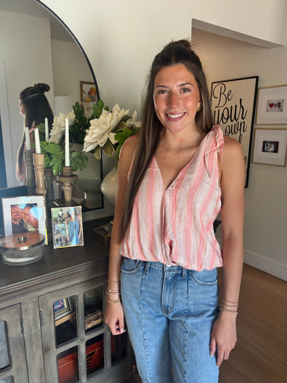 Coral Dreams Top- FINAL SALE