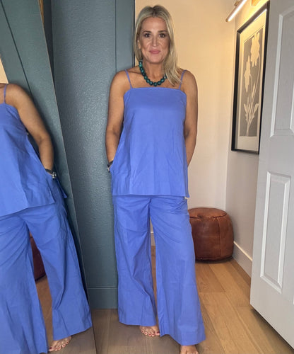 Periwinkle Pants Set