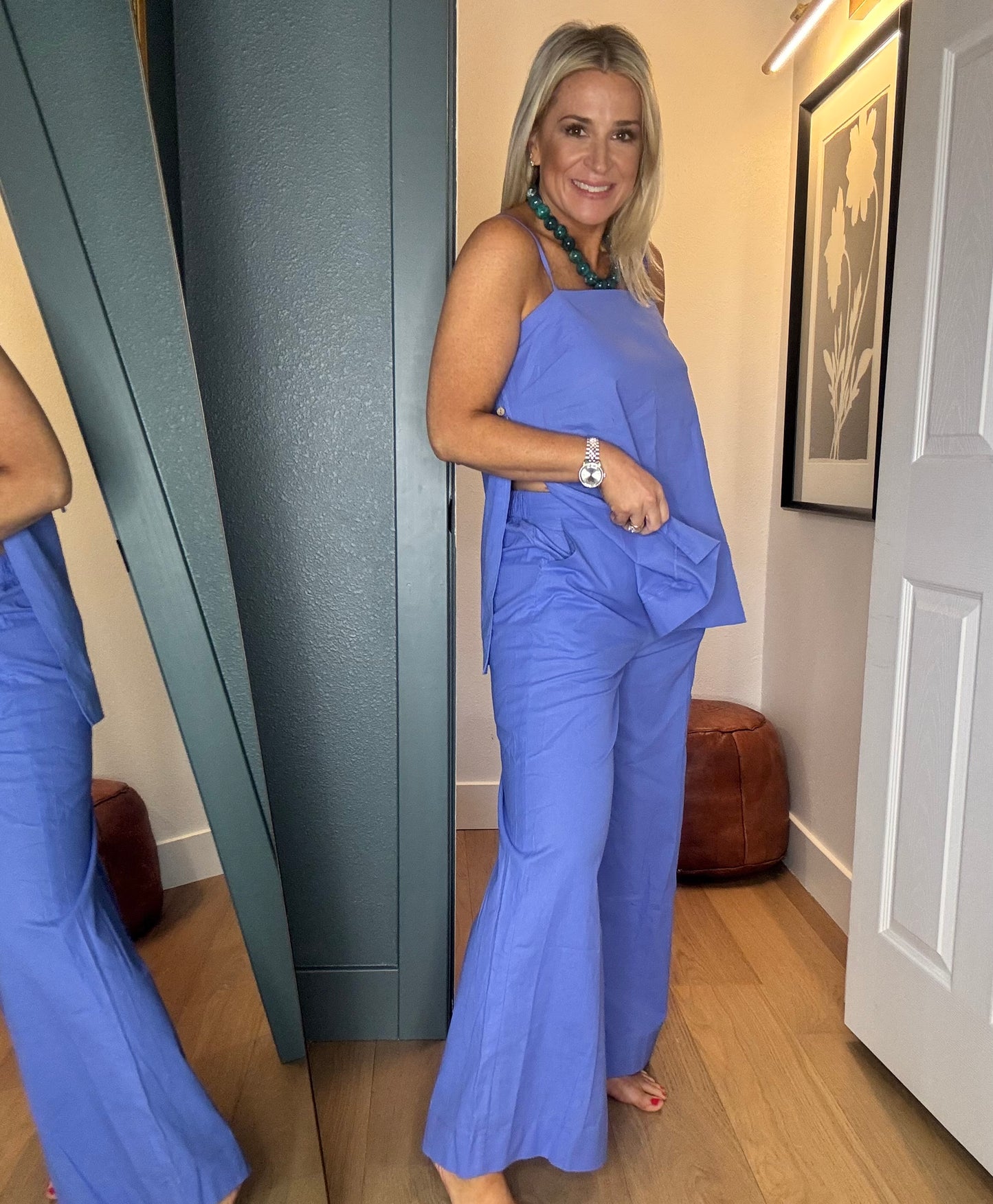 Periwinkle Pants Set