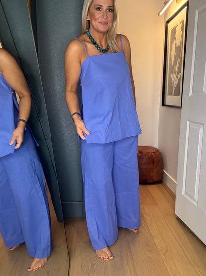 Periwinkle Pants Set