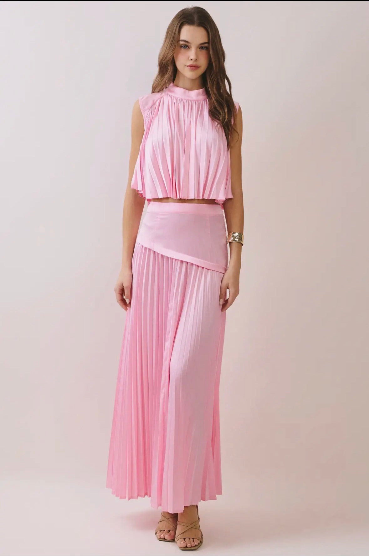 Pleated Petal Top- FINAL SALE