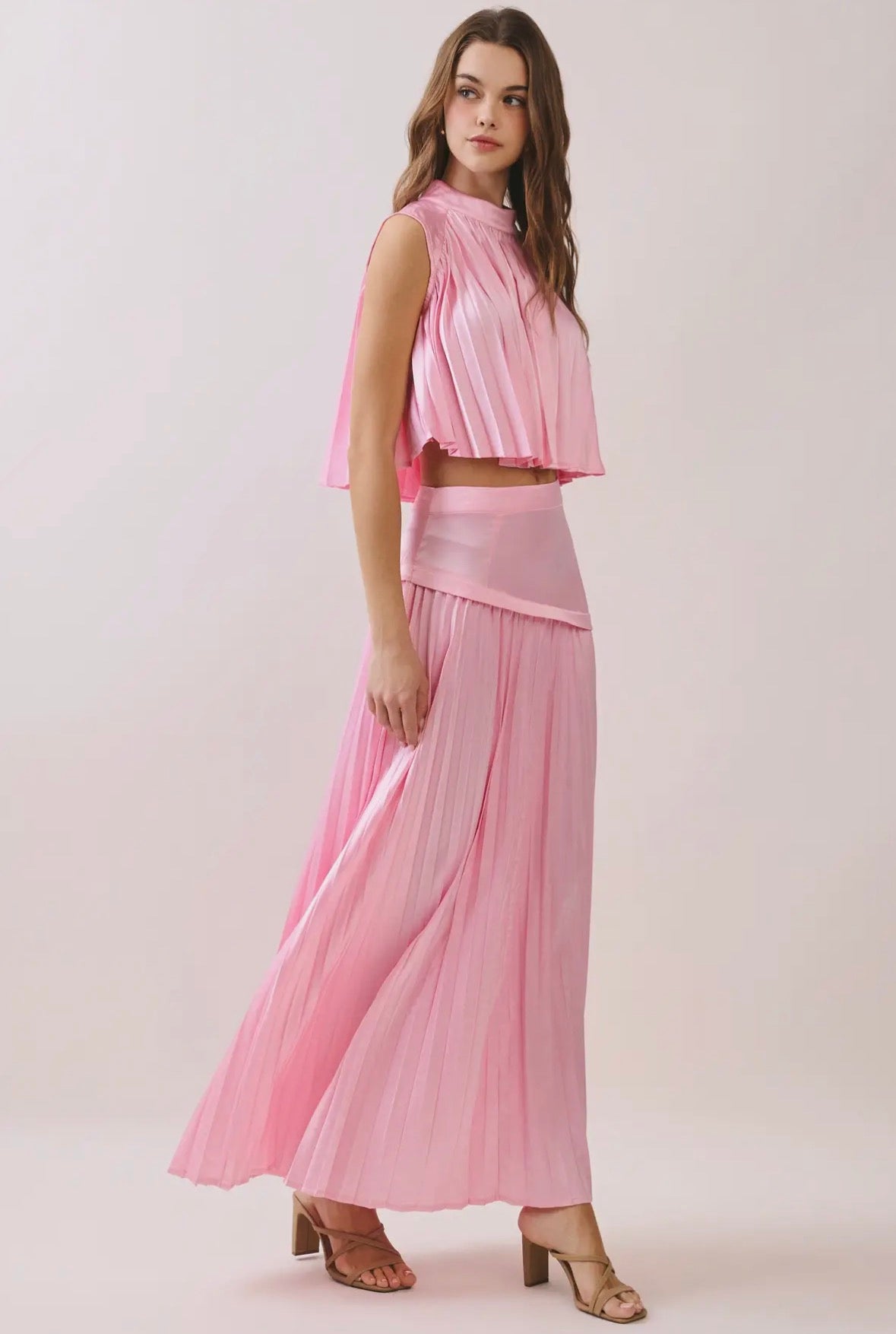 Pleated Petal Top- FINAL SALE