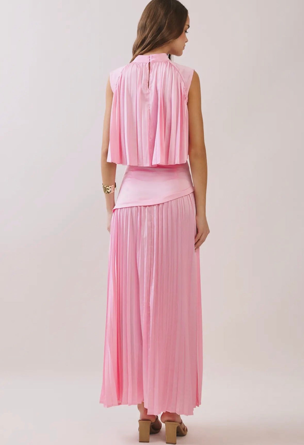 Pleated Petal Skirt