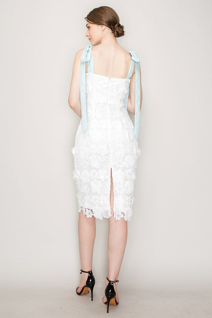Eden Lace Midi Dress- Final Sale