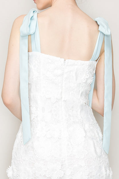 Eden Lace Midi Dress- Final Sale