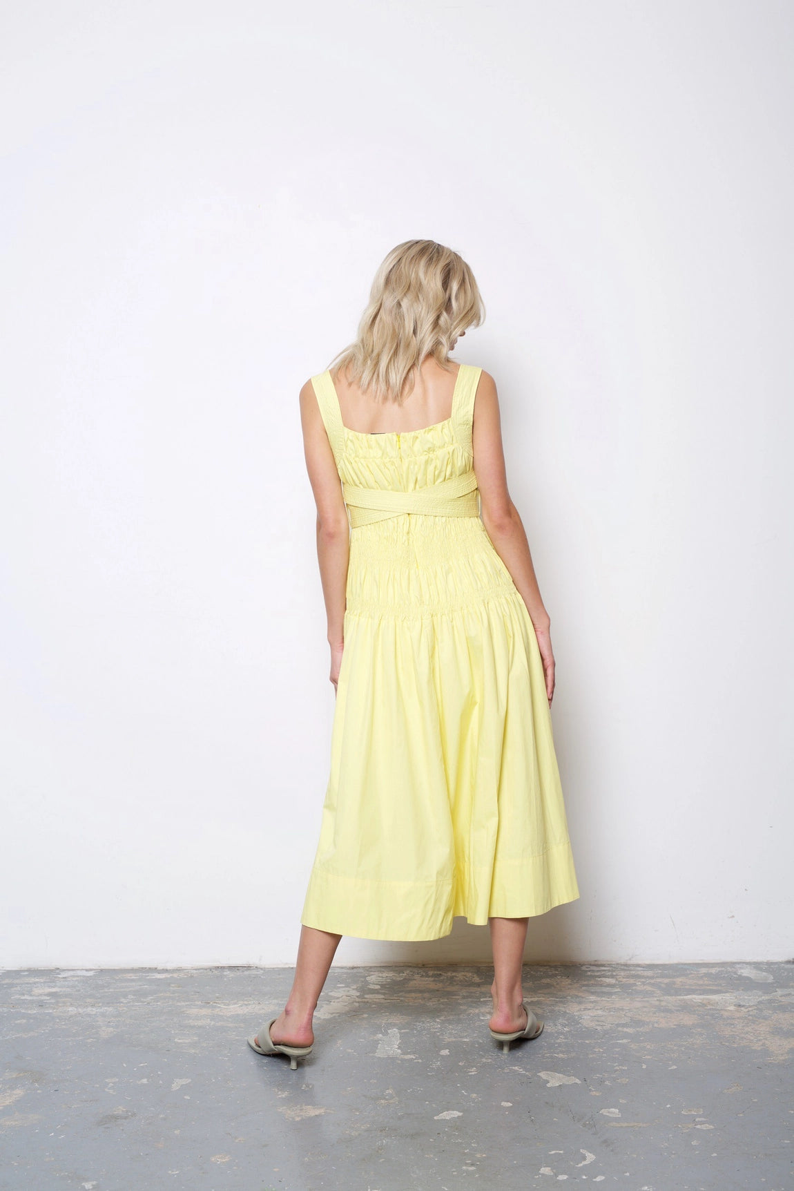 Juno Ruched Dress-FINAL SALE