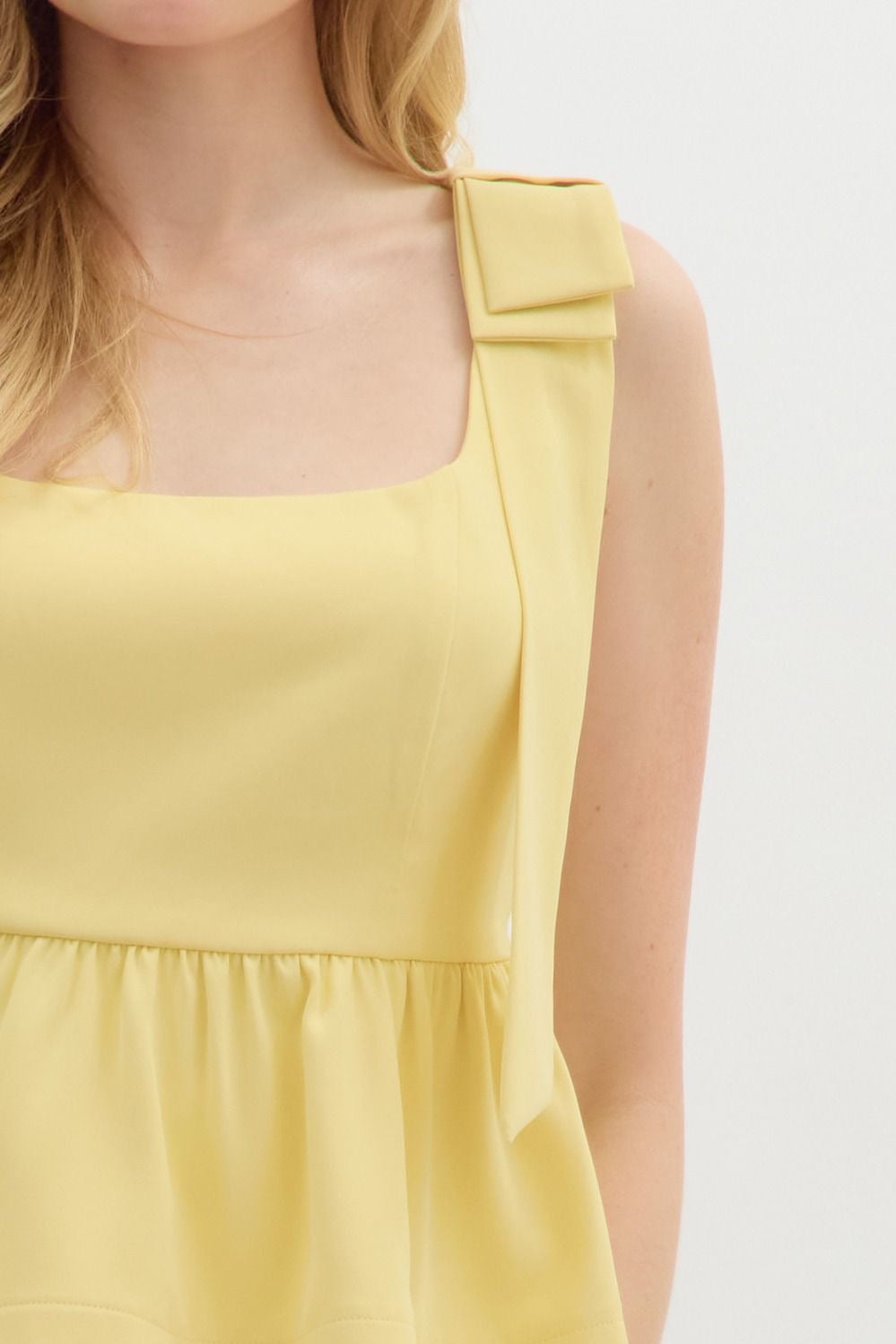 Buttercream and Bows Top- FINAL SALE