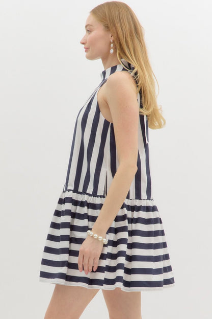Nautical Mini Dress