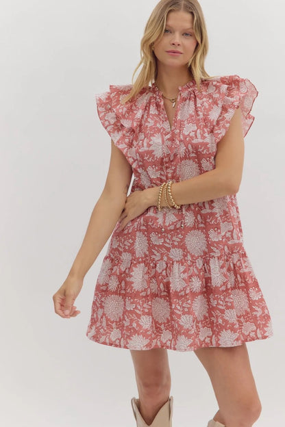 Marsala Mini Dress