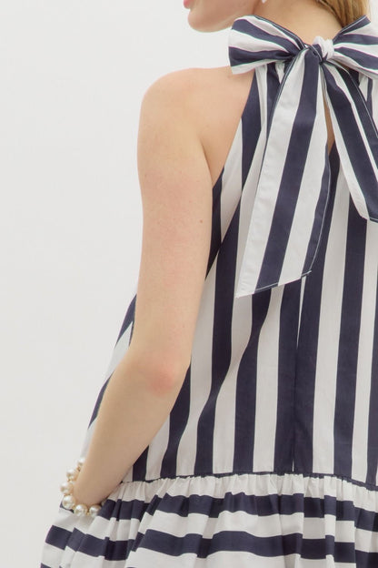 Nautical Mini Dress
