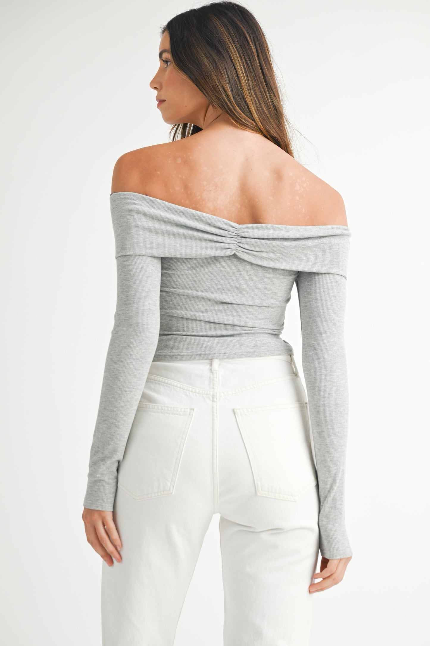 Ribbed Jersey Top