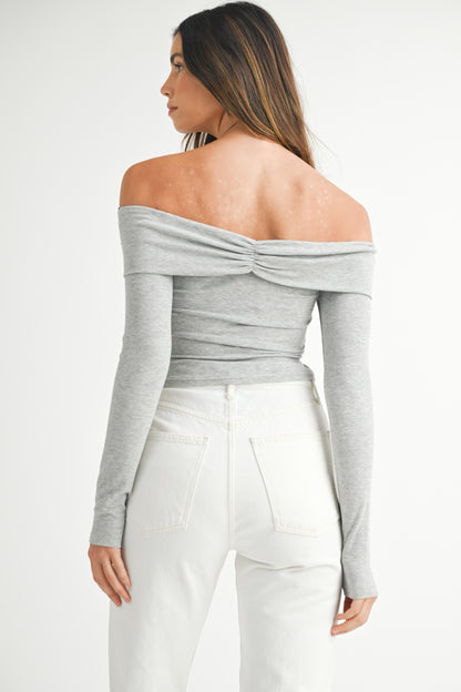 Ribbed Jersey Top