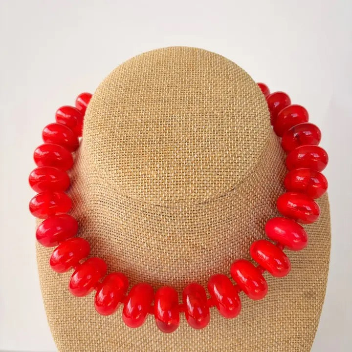 The Rory Rondelle Beaded Necklace