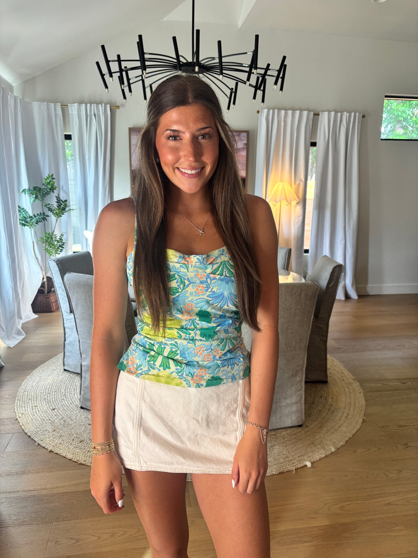 Kaylee Ruched Cami Top