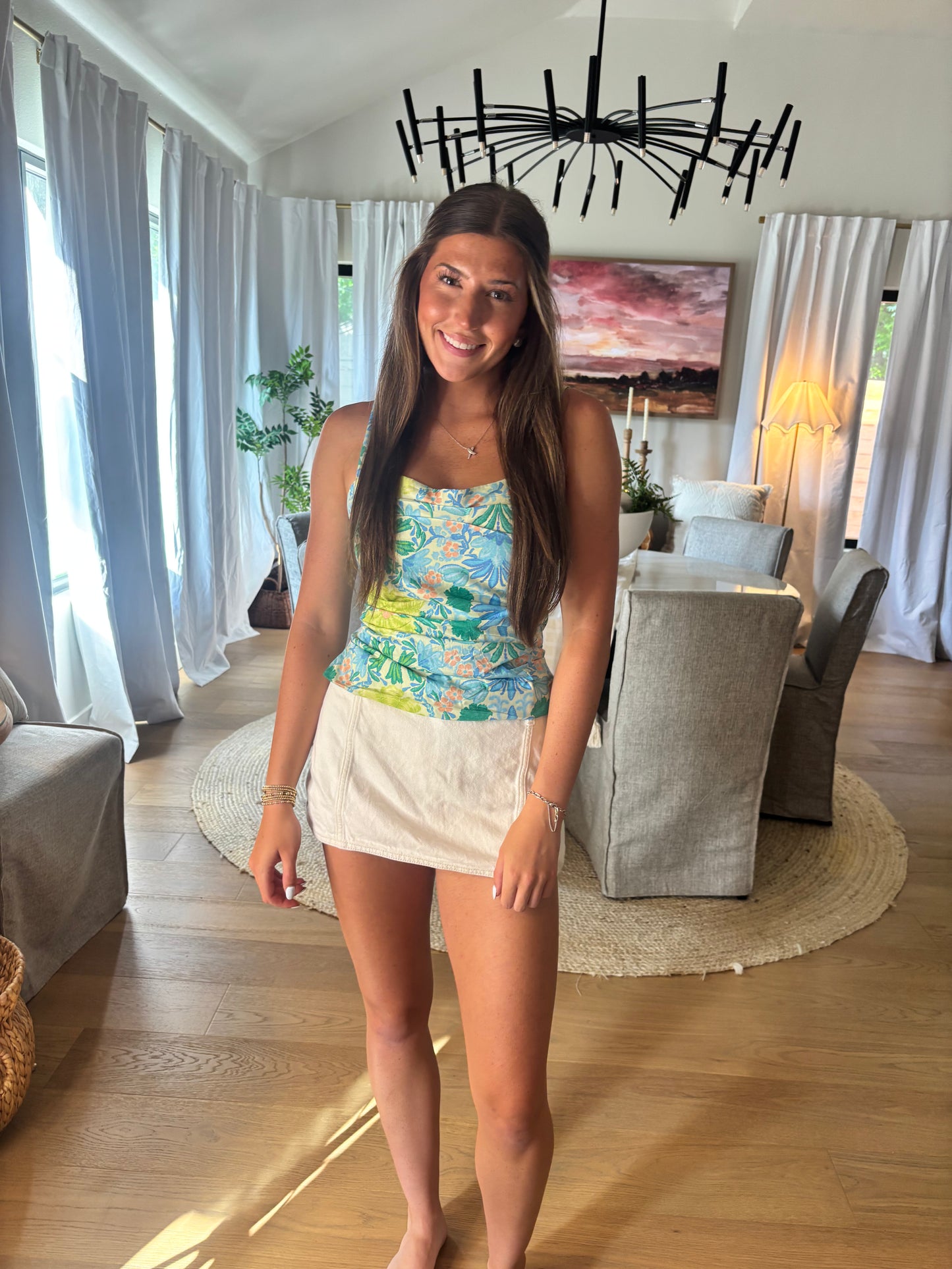 Kaylee Ruched Cami Top