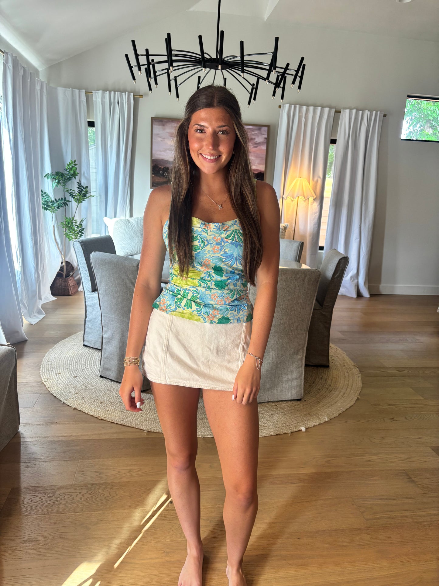 Kaylee Ruched Cami Top