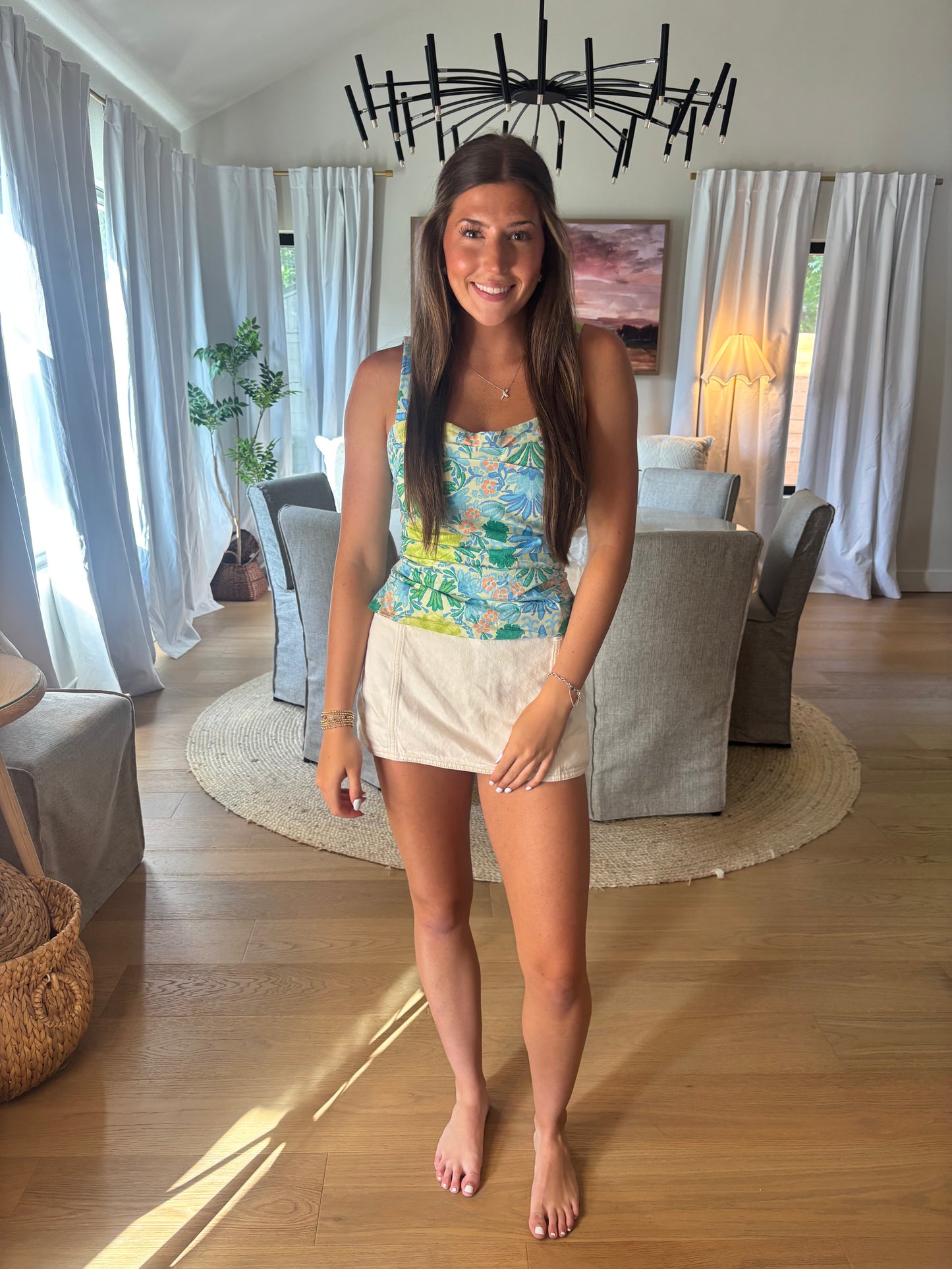 Kaylee Ruched Cami Top