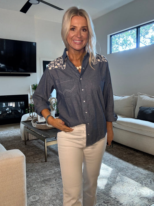 Marta Button Up