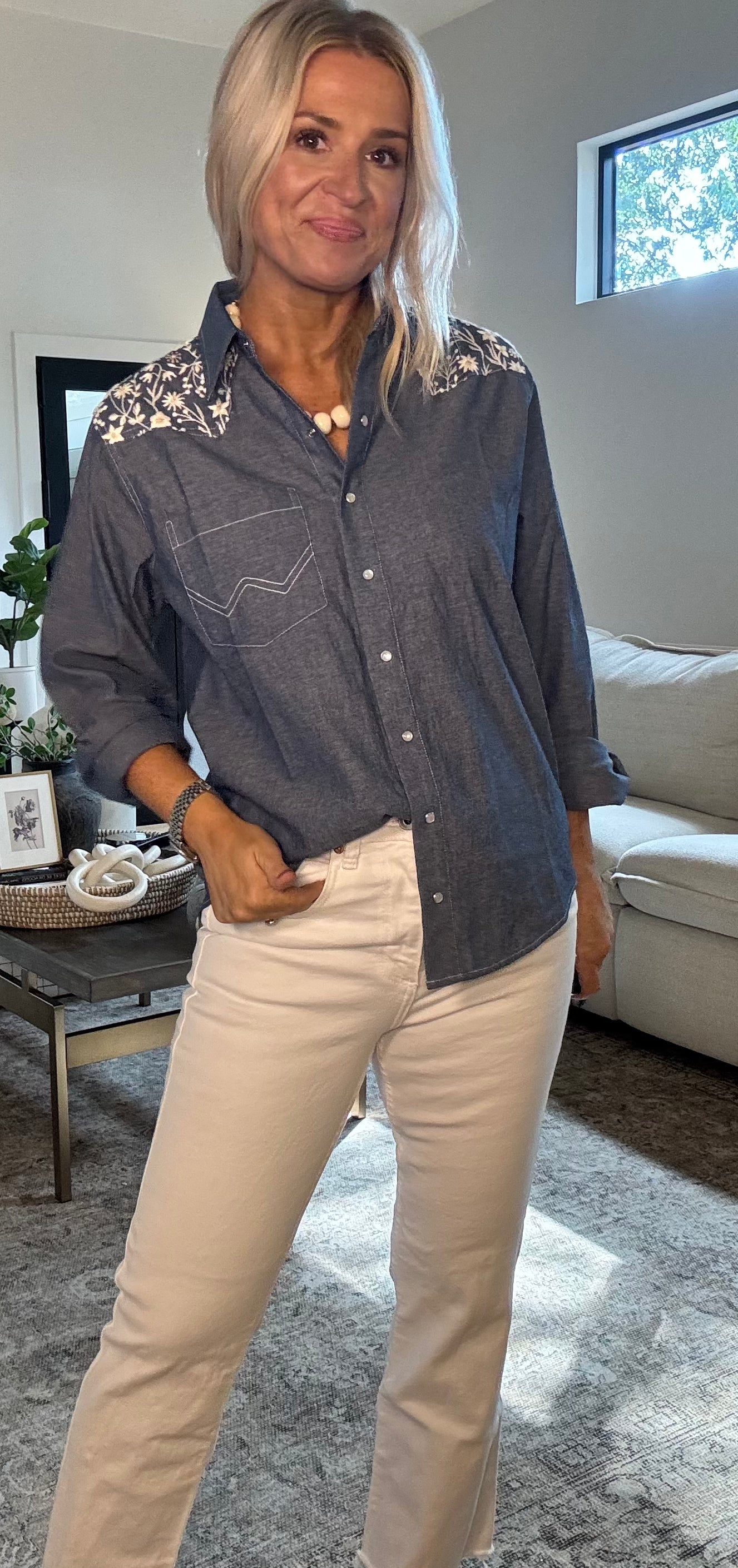 Marta Button Up