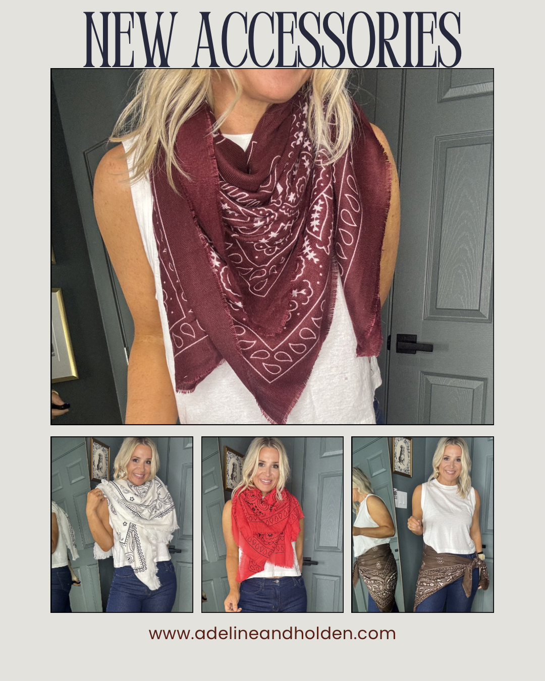 Oversized Blanket Scarf- Cotton