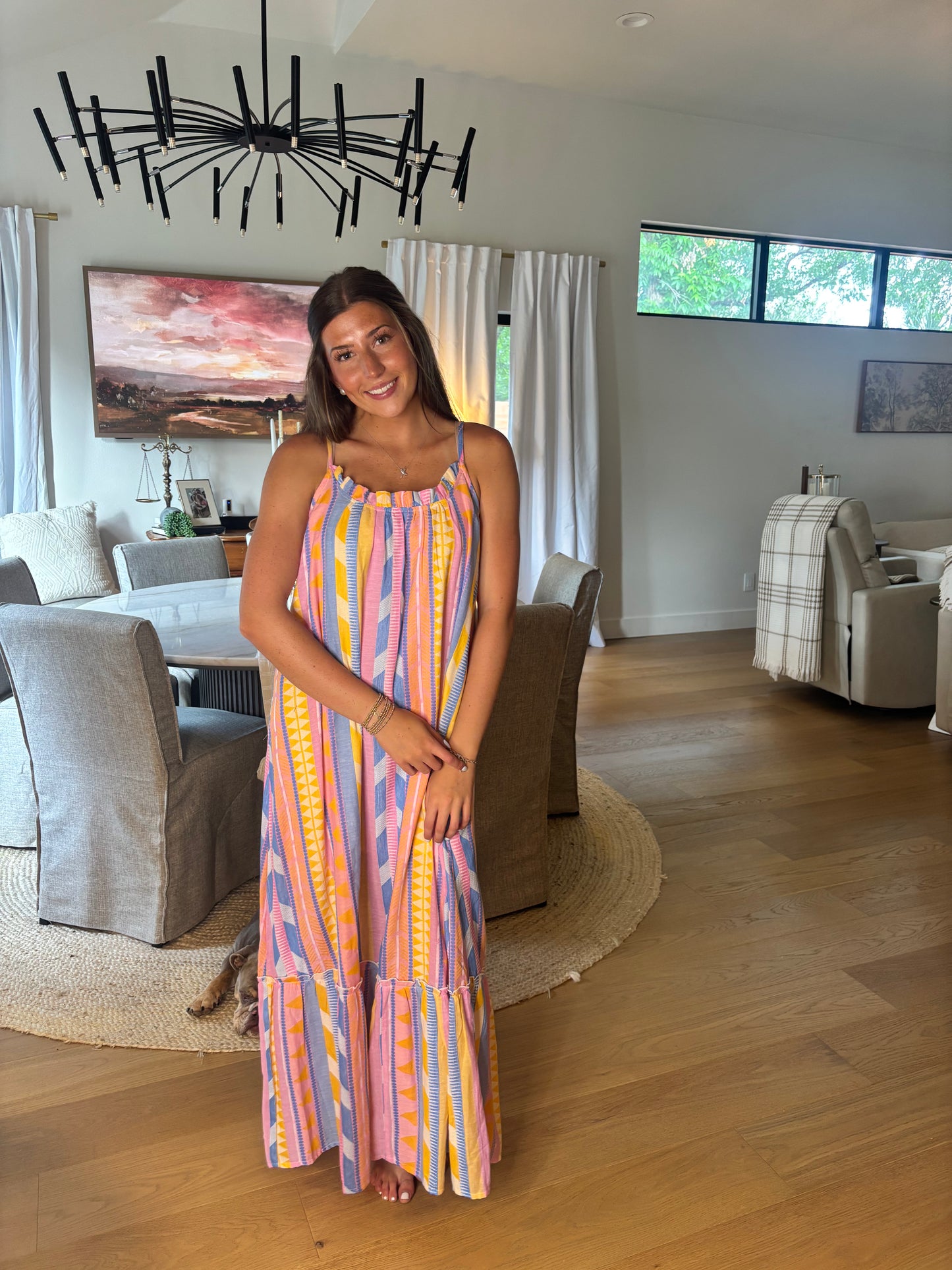 Painted Sky Maxi Dress