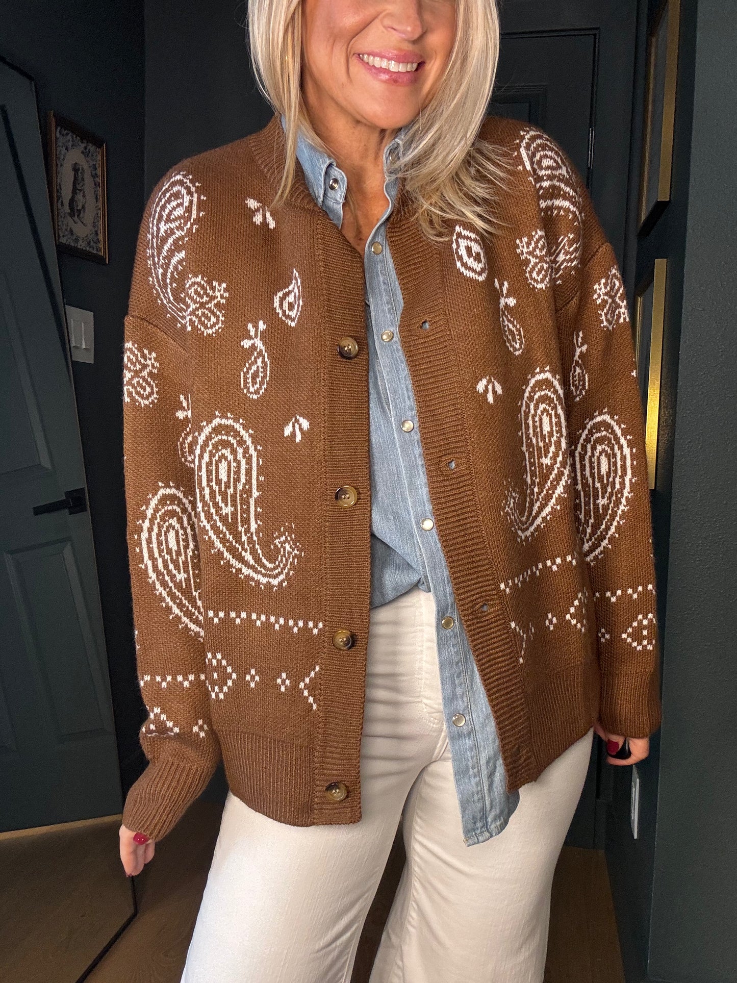 Paisley Cardigan