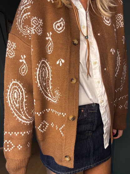 Paisley Cardigan