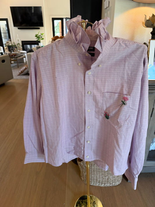 Purple with Flowers-XL
