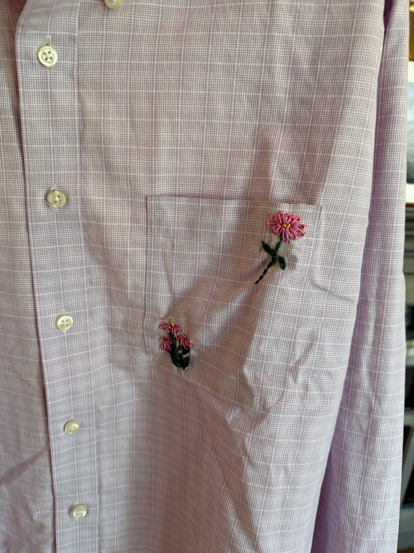 Purple with Flowers-XL