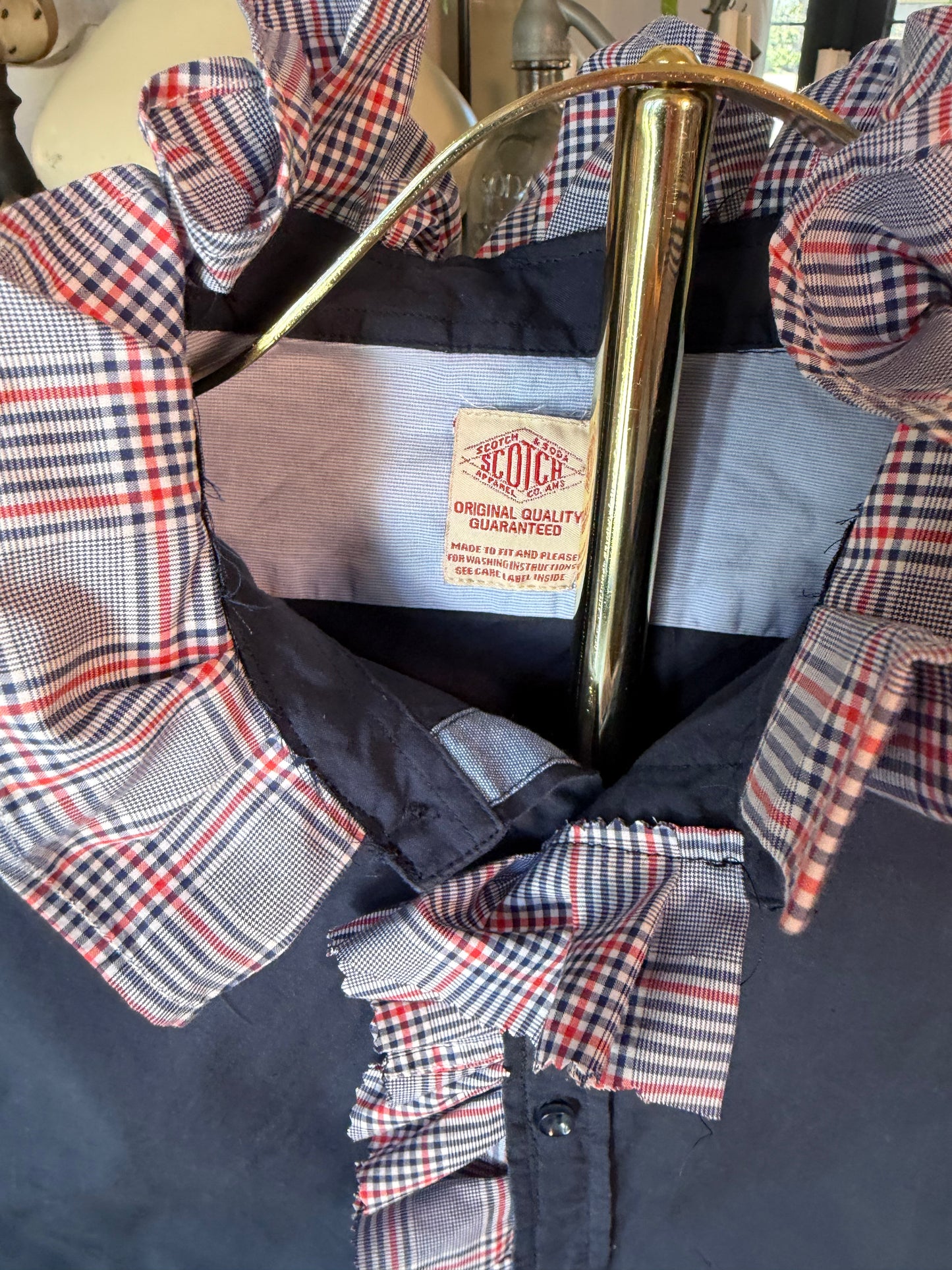 Scotch & Soda with Plaid Ruffle- M