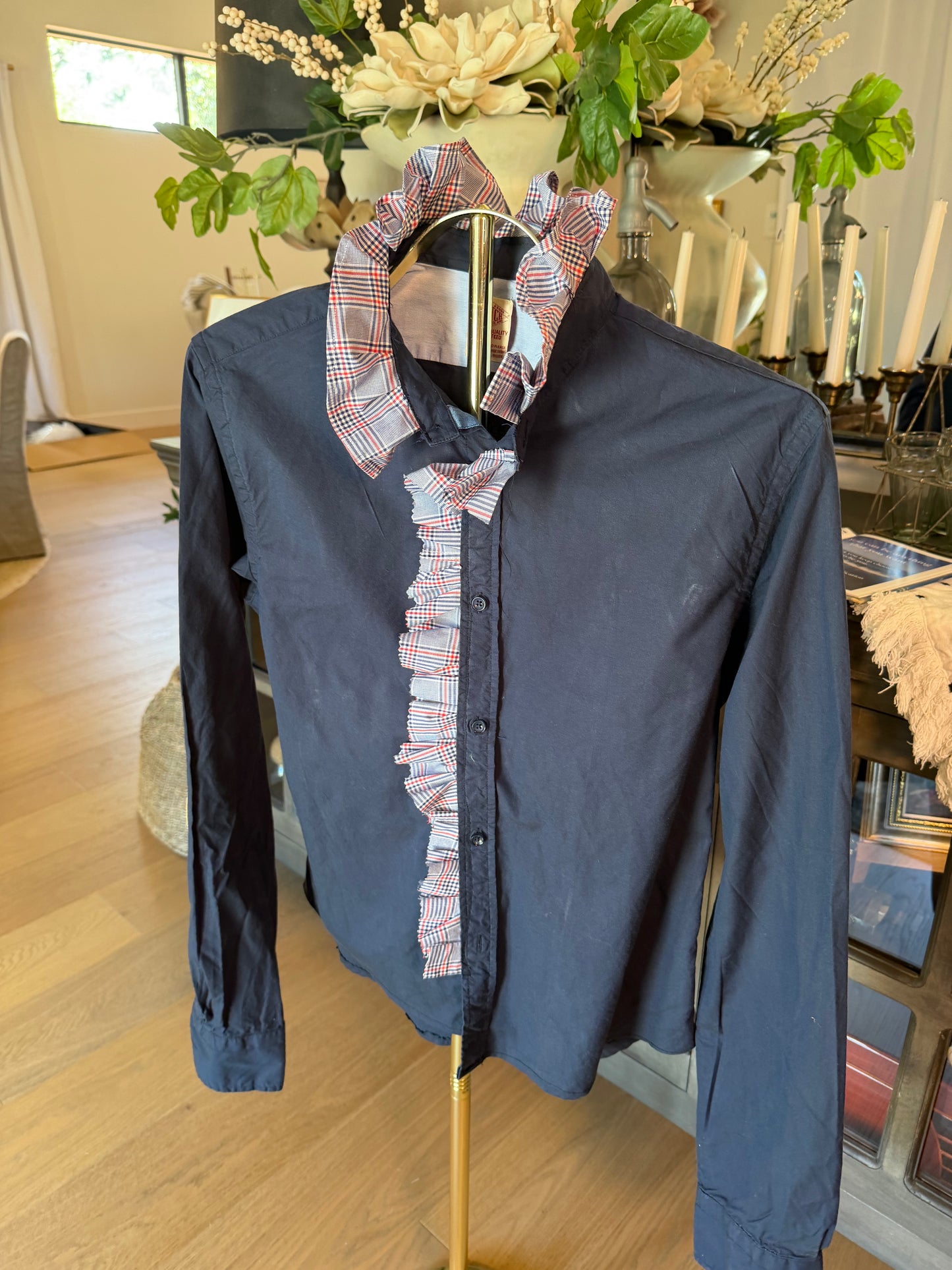 Scotch & Soda with Plaid Ruffle- M