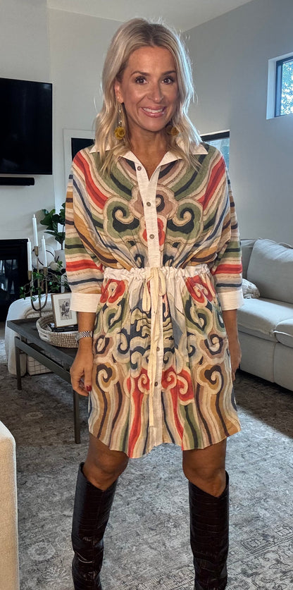 Soleil Shirt Dress