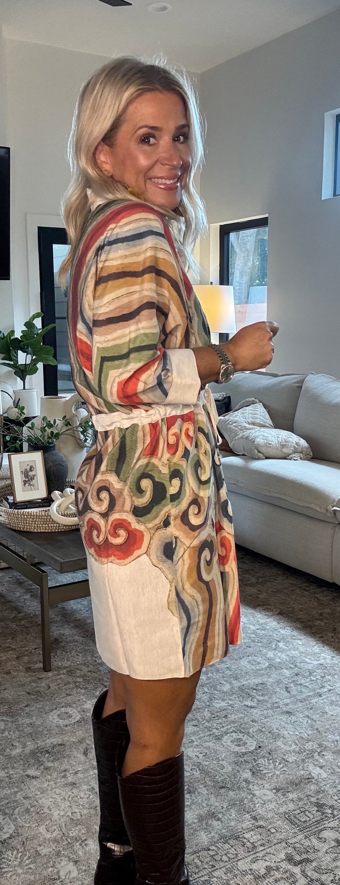 Soleil Shirt Dress