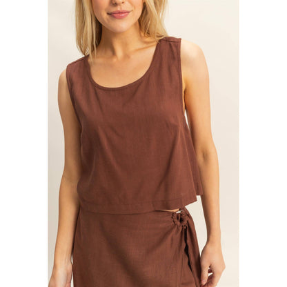 Chocolate Skirt Set