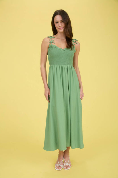 Sweetheart Midi Dress- FINAL SALE