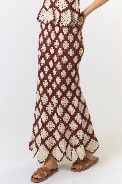 Two Tone Muse Skirt- FINAL SALE